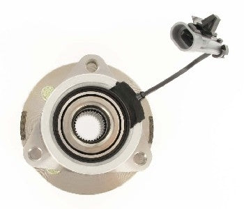 Front View of Front Axle Bearing and Hub Assembly SKF BR930316