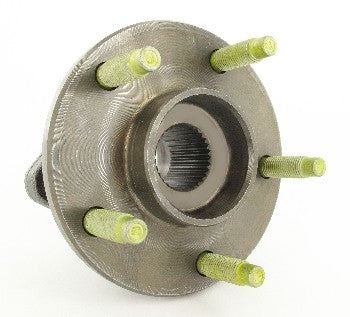 Angle View of Front Axle Bearing and Hub Assembly SKF BR930317