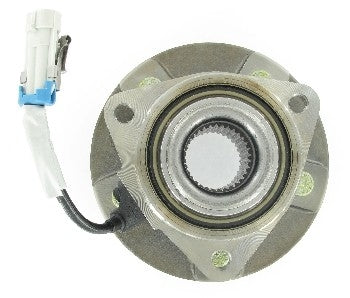 Front View of Front Axle Bearing and Hub Assembly SKF BR930326