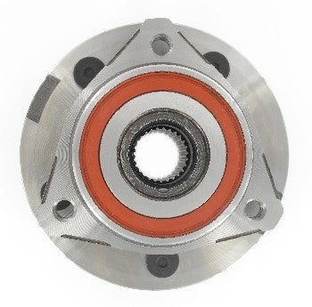 Front View of Front Axle Bearing and Hub Assembly SKF BR930335