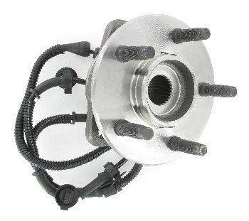 Angle View of Front Axle Bearing and Hub Assembly SKF BR930343