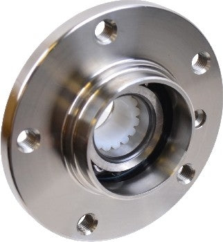 Angle View of Front Axle Bearing and Hub Assembly SKF BR930349