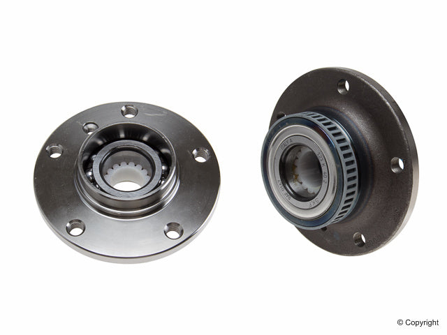 Front View of Front Axle Bearing and Hub Assembly SKF BR930349