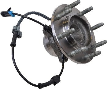 Angle View of Front Axle Bearing and Hub Assembly SKF BR930352