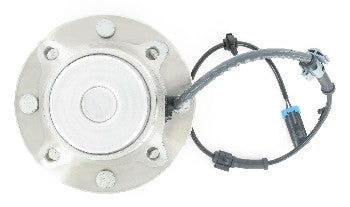 Top View of Front Axle Bearing and Hub Assembly SKF BR930353