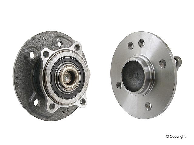 Front View of Rear Axle Bearing and Hub Assembly SKF BR930375