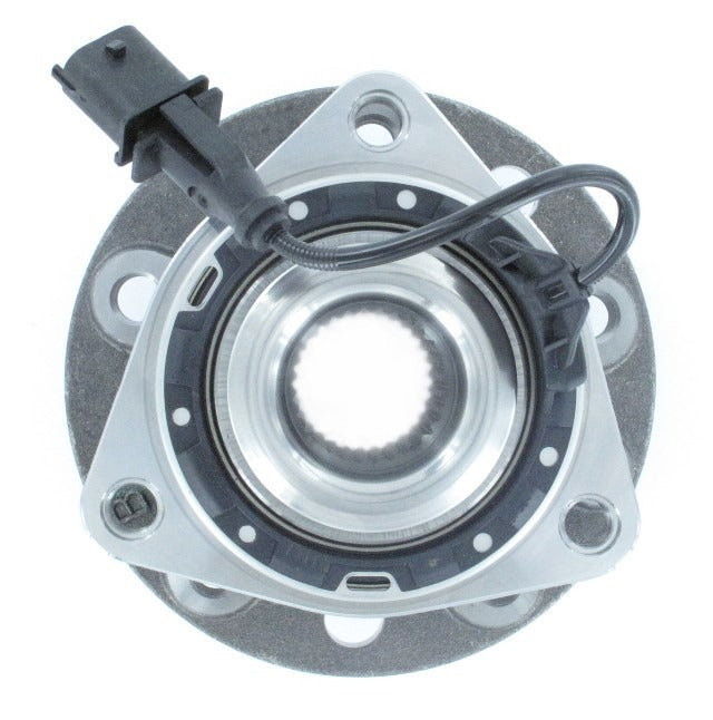 Front View of Front Axle Bearing and Hub Assembly SKF BR930395