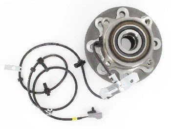 Top View of Front Left Axle Bearing and Hub Assembly SKF BR930407