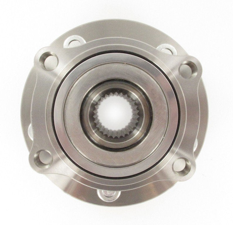 Front View of Front Wheel Bearing and Hub Assembly SKF BR930413