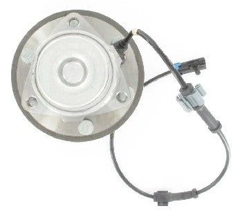 Top View of Front Axle Bearing and Hub Assembly SKF BR930417