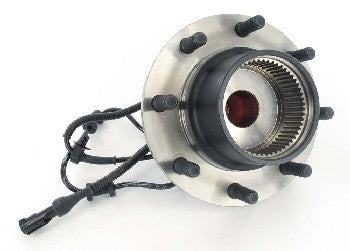 Angle View of Front Axle Bearing and Hub Assembly SKF BR930425