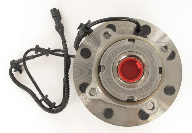 Front View of Front Axle Bearing and Hub Assembly SKF BR930425