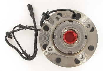 Top View of Front Axle Bearing and Hub Assembly SKF BR930425