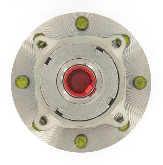 Front View of Front Axle Bearing and Hub Assembly SKF BR930427