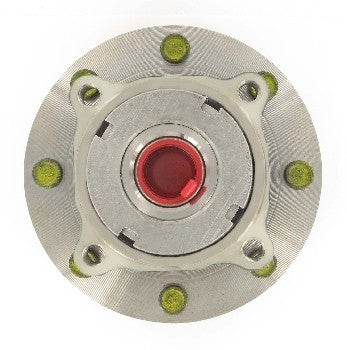 Top View of Front Axle Bearing and Hub Assembly SKF BR930427