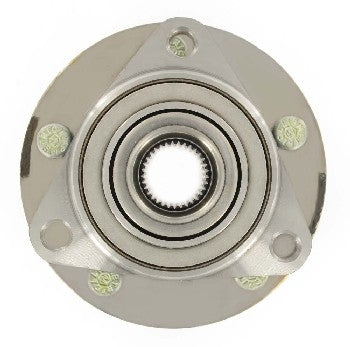 Front View of Front Axle Bearing and Hub Assembly SKF BR930429