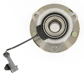 Front View of Front Axle Bearing and Hub Assembly SKF BR930433