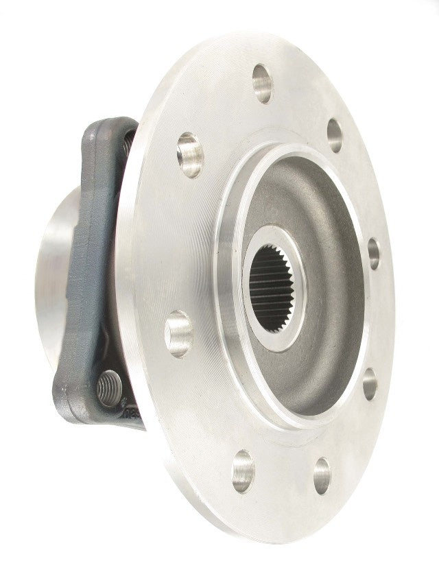 Angle View of Front Axle Bearing and Hub Assembly SKF BR930451