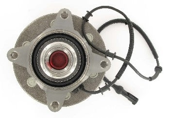 Front View of Front Axle Bearing and Hub Assembly SKF BR930455