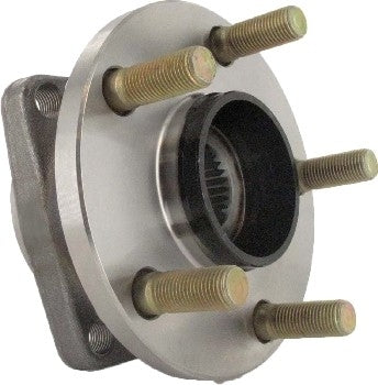 Angle View of Front Axle Bearing and Hub Assembly SKF BR930473