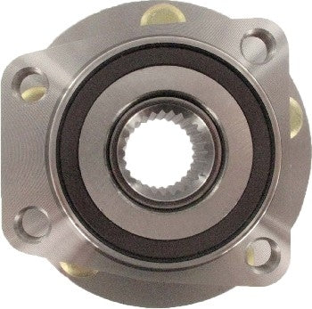 Front View of Front Axle Bearing and Hub Assembly SKF BR930473