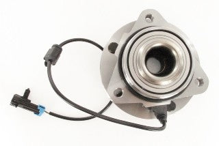 Front View of Front Axle Bearing and Hub Assembly SKF BR930497