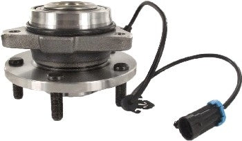 Side View of Front Axle Bearing and Hub Assembly SKF BR930497