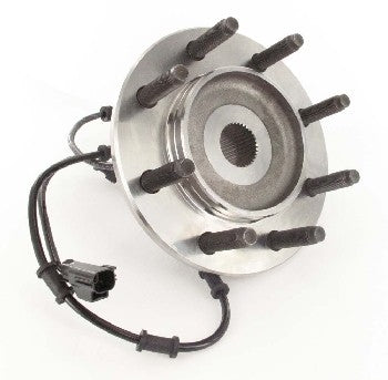 Side View of Front Axle Bearing and Hub Assembly SKF BR930502