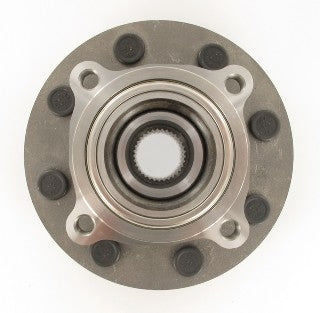 Front View of Front Axle Bearing and Hub Assembly SKF BR930503