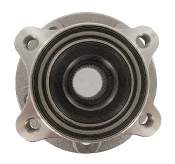 Front View of Front Axle Bearing and Hub Assembly SKF BR930504