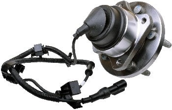 Angle View of Front Axle Bearing and Hub Assembly SKF BR930506