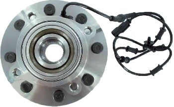 Front View of Front Axle Bearing and Hub Assembly SKF BR930507