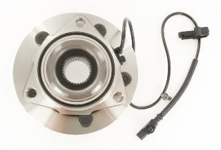 Front View of Front Axle Bearing and Hub Assembly SKF BR930514