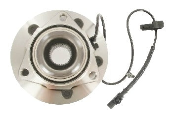 Top View of Front Axle Bearing and Hub Assembly SKF BR930514