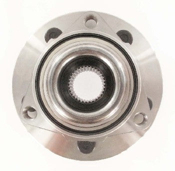 Top View of Front Axle Bearing and Hub Assembly SKF BR930515