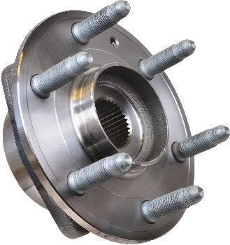 Angle View of Front Axle Bearing and Hub Assembly SKF BR930532