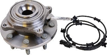 Front View of Front Wheel Bearing and Hub Assembly SKF BR930553