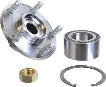 Side View of Front Axle Bearing and Hub Assembly Repair Kit SKF BR930558K