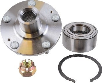 Front View of Front Axle Bearing and Hub Assembly Repair Kit SKF BR930566K