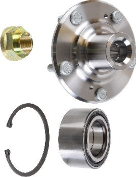 Front View of Front Axle Bearing and Hub Assembly Repair Kit SKF BR930576K