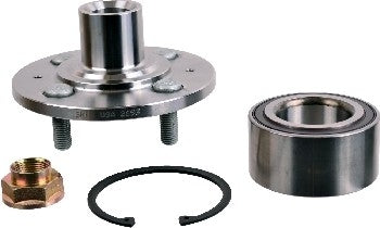 Angle View of Front Axle Bearing and Hub Assembly Repair Kit SKF BR930581K