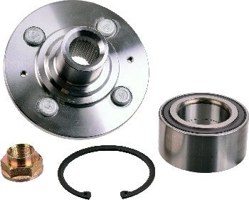 Front View of Front Axle Bearing and Hub Assembly Repair Kit SKF BR930581K