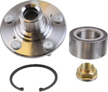 Front View of Front Axle Bearing and Hub Assembly Repair Kit SKF BR930582K