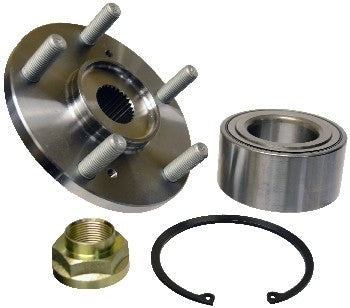 Top View of Front Axle Bearing and Hub Assembly Repair Kit SKF BR930590K