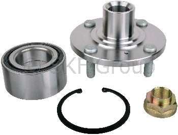 Side View of Front Axle Bearing and Hub Assembly Repair Kit SKF BR930591K