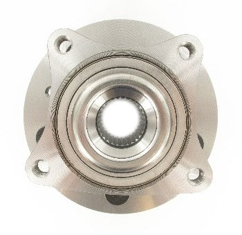 Top View of Front Axle Bearing and Hub Assembly SKF BR930604