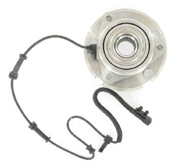 Front View of Front Axle Bearing and Hub Assembly SKF BR930612