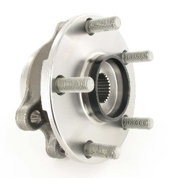 Angle View of Front Axle Bearing and Hub Assembly SKF BR930615