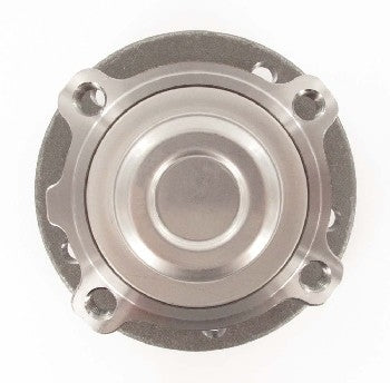 Top View of Front Axle Bearing and Hub Assembly SKF BR930621