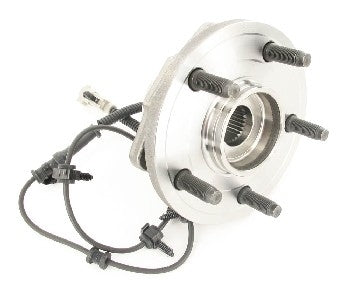 Angle View of Front Axle Bearing and Hub Assembly SKF BR930634